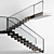 Modern Interior Stair 09: Stylish and Functional 3D model small image 4