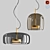 Elegant Dauphin Pendant Lighting 3D model small image 1