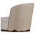 Modern Comfort: 'Micheal' Armchair 3D model small image 3