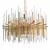 Elegant Crystal Chandelier - 85cm 3D model small image 1