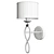 Elegant Lampshade Sconce 3D model small image 3