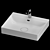 Clever Basin Set with Mixers 3D model small image 2