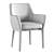 Elegant Devon Chair: Molteni MC 3D model small image 6