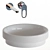 Clever Washbasin Set with Mixer 3D model small image 2