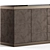 Stylish Longhi Baku Sideboard 3D model small image 2