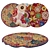 Versatile Round Rug Set: 6 Stunning Options for Close-Up and Wide Shots 3D model small image 1