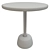 Elegant Parla Blossom Glass Table 3D model small image 2