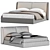 Felis Kevin Bed: Stylish and Modern Sleep Solution 3D model small image 3