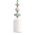 Candy-Colored Iris Hanging Lamp 3D model small image 1