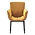 Contemporary Italian Husk Small Armchair 3D model small image 3