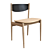 Unique and Stylish Bolia Apelle Chair 3D model small image 1