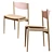 Unique and Stylish Bolia Apelle Chair 3D model small image 5