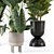 Ferm Living Bau Pot: Large Indoor Plant Set 3D model small image 5