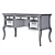 Cleopatra Collection Desk: Stylish, Functional, Timeless 3D model small image 5