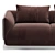 Luxury Foscari Sofa by Visionnaire 3D model small image 4