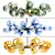 Elegant Crystal Chandelier - 3 Light 3D model small image 1