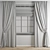 Polygonal Curtain Model - High Quality! 3D model small image 4