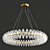 Elegant Beatrix Chandelier: A Stunning Lighting Statement 3D model small image 1