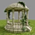 Classic Rotunda Covered in Ivy 3D model small image 2