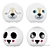 IKEA ANGARNA Panda LED Children's Lamp 3D model small image 3