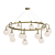 Lampatron LULLA 15: Stylish Ring Chandelier 3D model small image 2