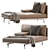 Modern Milano Sofa - 2013 Version 3D model small image 3