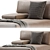 Modern Milano Sofa - 2013 Version 3D model small image 5