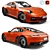 Sleek and Powerful Porsche 911 3D model small image 1