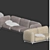 Mellow Collection: Stylish and Comfortable Sofa 3D model small image 6