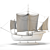 Seafarer's Dream Sailing Boat 3D model small image 5