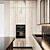 Sleek Italian Kitchen: Modern & Functional 3D model small image 3