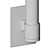 Sophisticated Zenith Wall Sconce 3D model small image 4