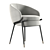 Elegant Little Dining Armchair: Longhi LLOyd 3D model small image 3