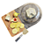 Elegant Marble & Wood Cheese Set 3D model small image 3