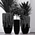 Large Indoor Artificial Succulents for Office Decor 3D model small image 7