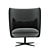 Sleek Modern Ice Breaker Chair 3D model small image 2