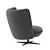 Sleek Modern Ice Breaker Chair 3D model small image 3