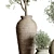 Vintage Olive Tree Indoor Collection 3D model small image 3