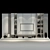 Modern TV Wall Shelf 3D model small image 2