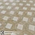 Beige Brussels Matte Ceramic Tiles 3D model small image 5