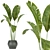 286 Indoor Leaf Collection: High-Quality, Lightweight Plants 3D model small image 5