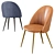 Paris Leather Deephouse Chair Set 3D model small image 5