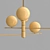 Elegant Vintage Chandelier by Maytoni 3D model small image 2