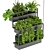 Hanging Indoor Ampelous Plant - Collection Vol. 295 3D model small image 3