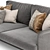 MAXIM Nube Italia: Stylish and Comfortable Sofa 3D model small image 4