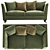 Victory Classic Sofa: Perfection in Proportions 3D model small image 2