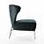 Ima Fan Too Lounge Chair: Modern Comfort and Style 3D model small image 4