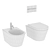 Italian Valdama WC/Bidet Set 3D model small image 3