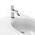 Italian Valdama WC/Bidet Set 3D model small image 4