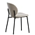 Retro-Style Ines Chairs: Elegant & Stylish 3D model small image 6